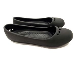 CROCS Shoes - Crocs Black Flats Size 8 CROCS Shoes - Crocs Black Flats Size 8